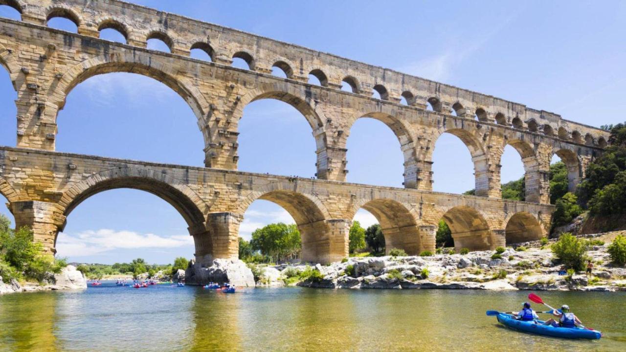 Correspondances La Colette Pont Du Gard Villa Fournès Eksteriør billede